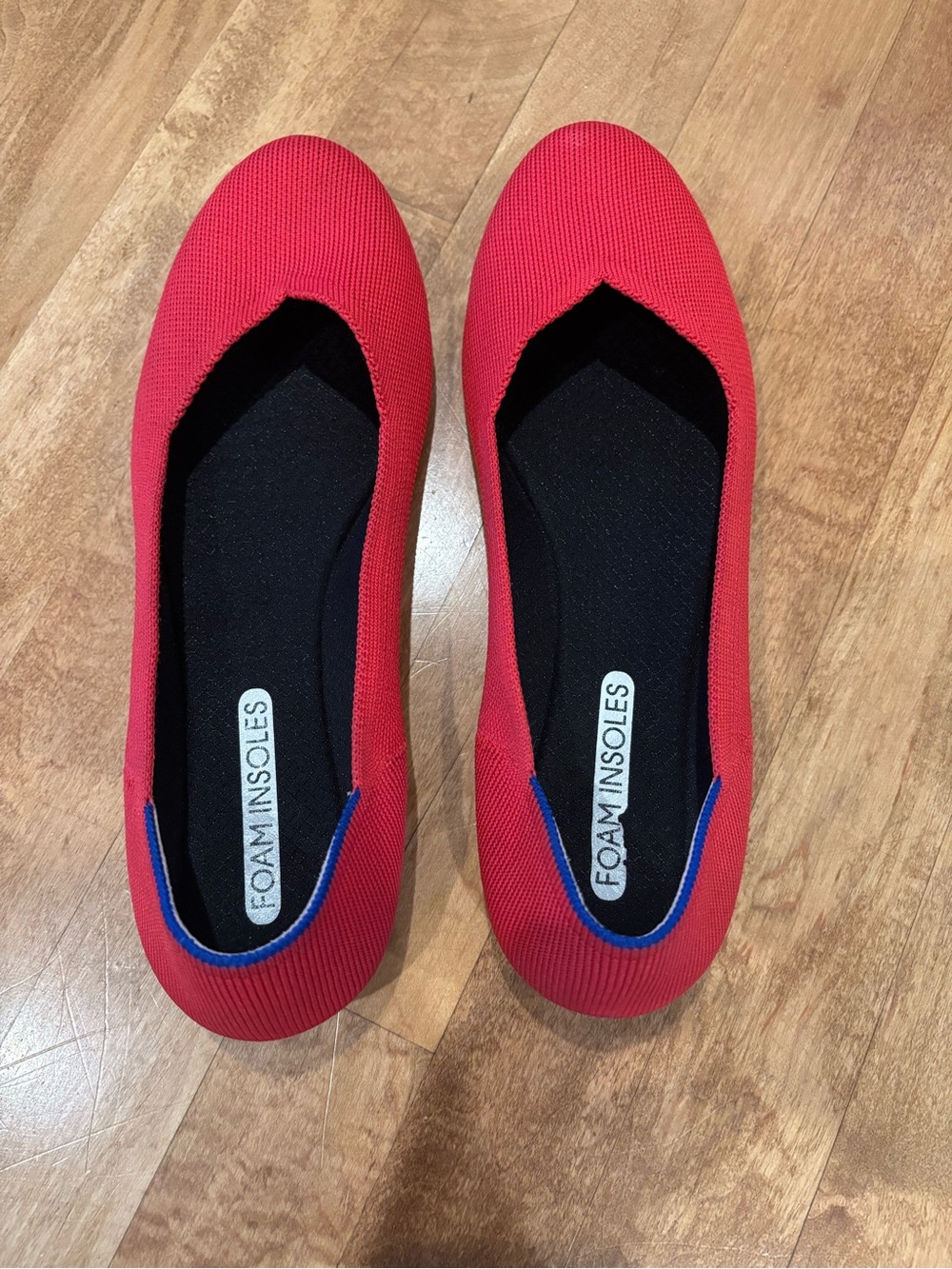 Rothy's Women's Rose-Red Ballet Flats